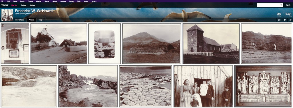 Flickr Commons “edition” of the Icelandic and Faroese Photographs of W.W. Howell.